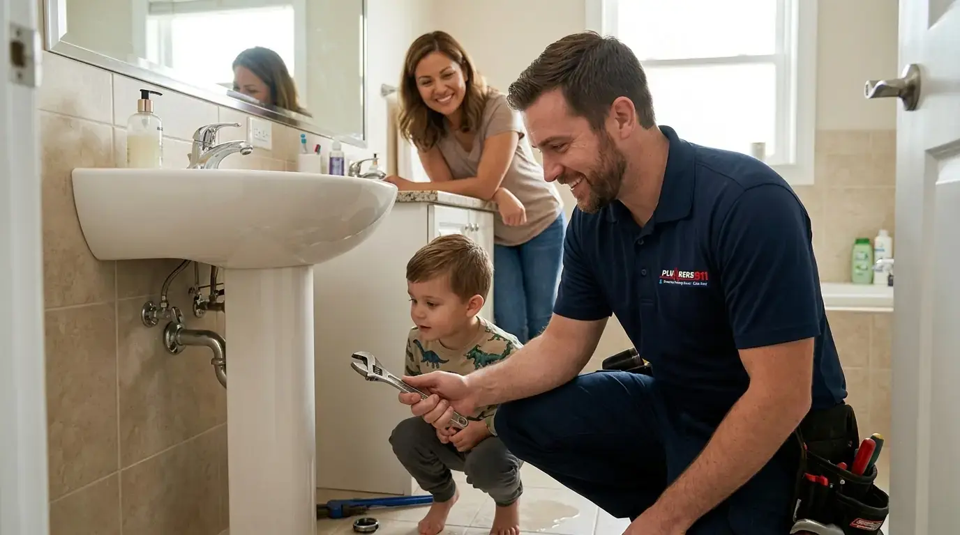 Licensed plumber at work in Des Plaines, IL